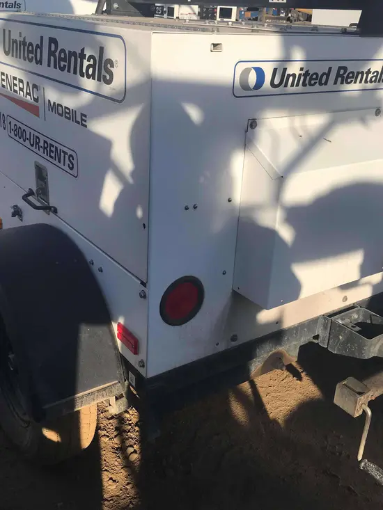 2019 Generac MLT5080KV Towable Light Tower