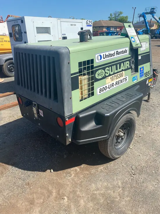 2018 Sullair 185DPQ-KU-T3 Air Compressor