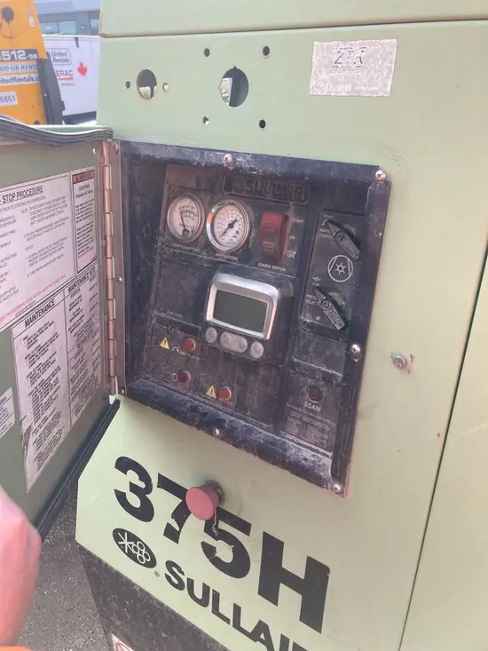 2017 Sullair 375HDPQ Air Compressor