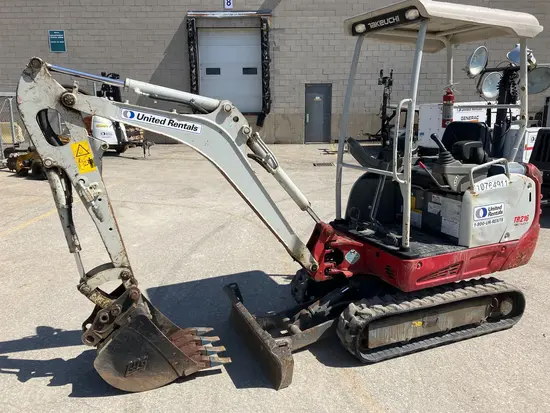 2018 Takeuchi TB216 Mini Excavator