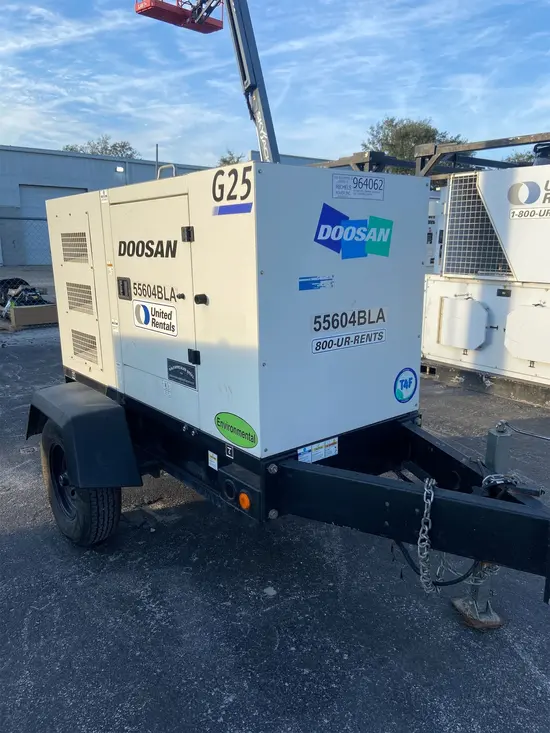 2017 Doosan G25WDO-T4F Diesel Generator