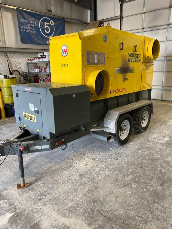 2015 Wacker Neuson HI1000 Indirect Fired Heater