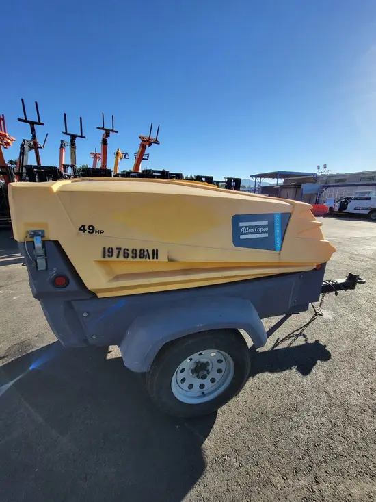 2017 Atlas Copco XAS185KD7FT4PE Air Compressor