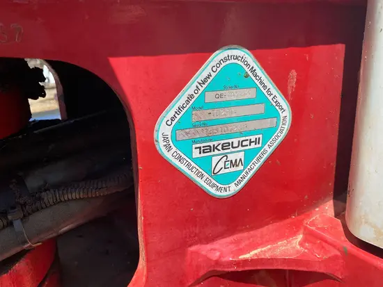 2019 Takeuchi TB290C Mini Excavator