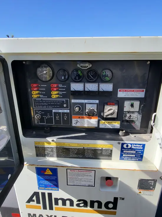 2018 Allmand MP25 Diesel Generator