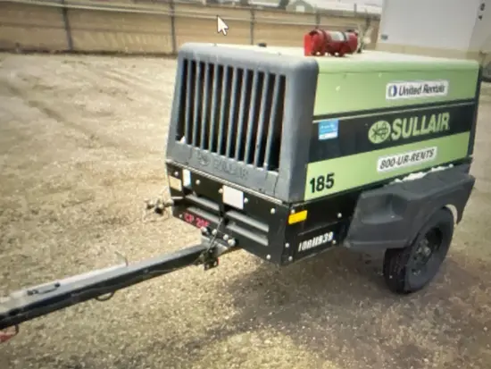 2018 Sullair 185DPQ-KU-T3 Air Compressor