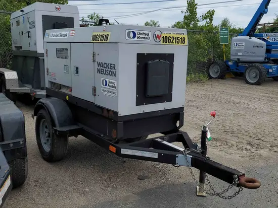 2017 Wacker Neuson G25 T4F Diesel Generator
