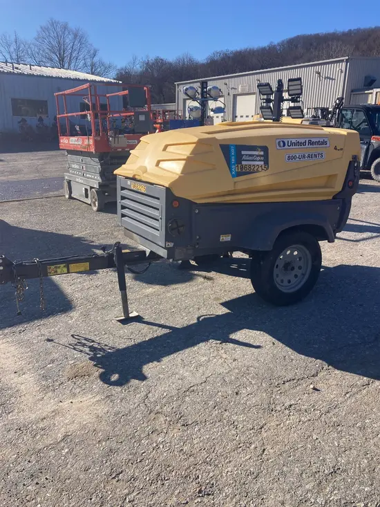 2017 Atlas Copco XAS185KD7 T4F Air Compressor