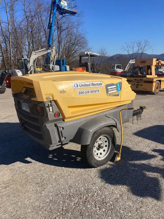 2017 Atlas Copco XAS185KD7 T4F Air Compressor