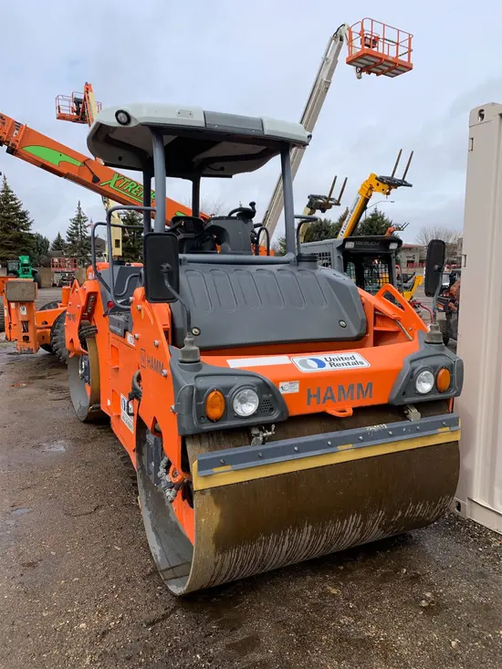 2018 Hamm HD+90iVV Double Drum Roller