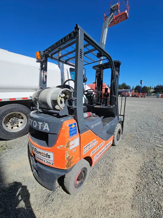 2019 Toyota 8FGU15 Warehouse Forklift