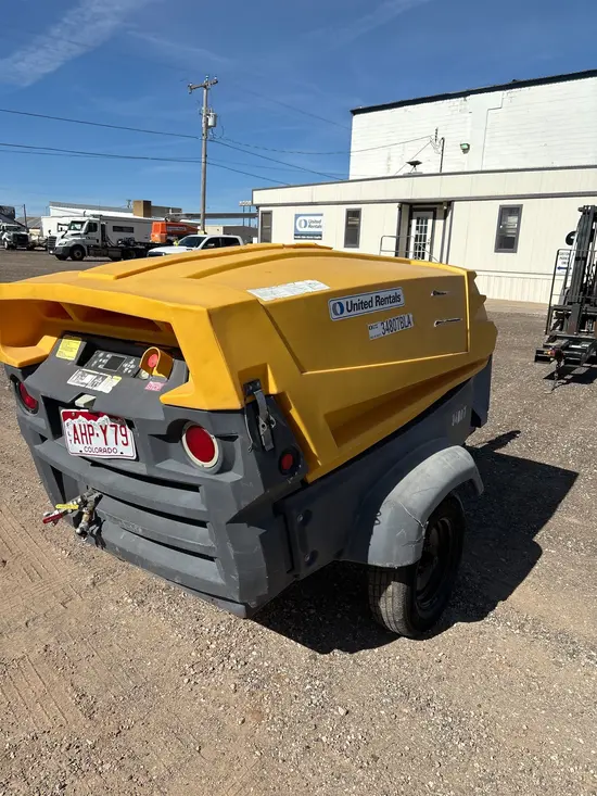 2016 Atlas Copco XAS185 Air Compressor