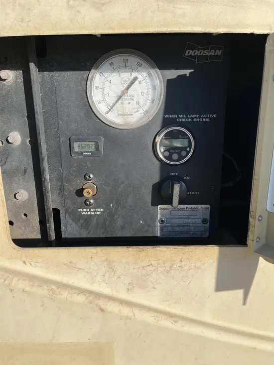 2018 Doosan C185WDZ-T4F Air Compressor