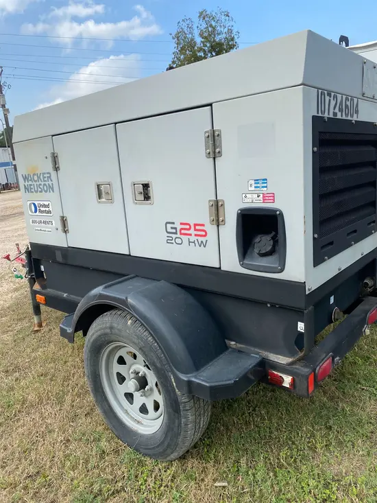 2018 Wacker Neuson G25 T4F Diesel Generator