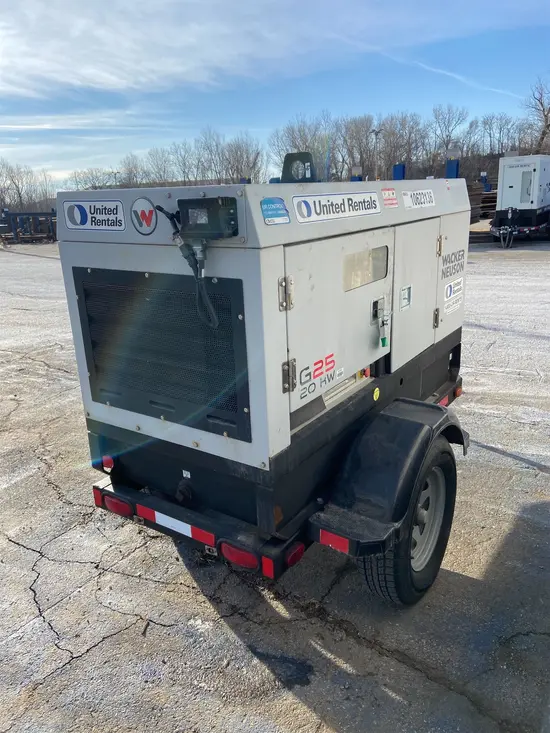 2017 Wacker Neuson G25 T4F Diesel Generator