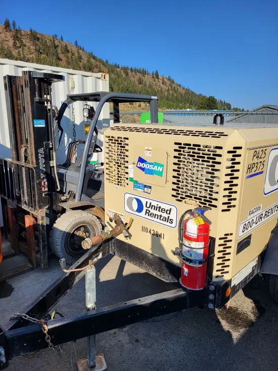 2020 Doosan P425/HP375WCUT4 Air Compressor