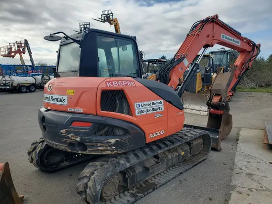 2018 Kubota KX080-4SR3 Mini Excavator