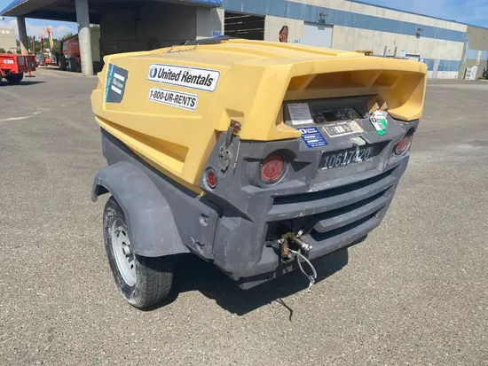 2017 Atlas Copco XAS185KD7 T4F Air Compressor