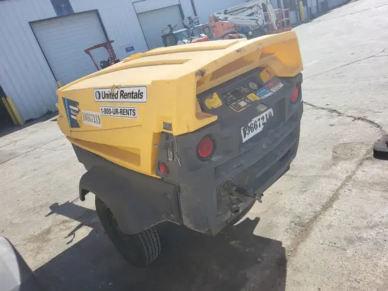 2017 Atlas Copco XAS185KD7 T4F Air Compressor