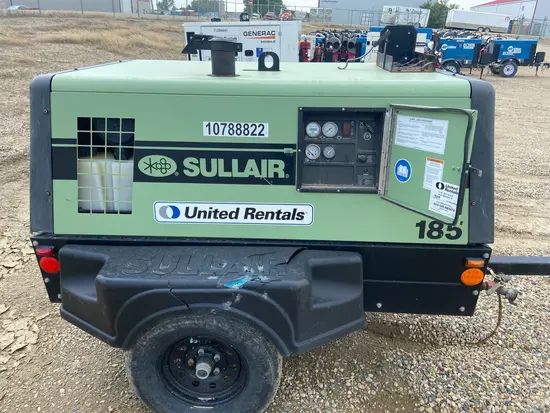 2018 Sullair 185DPQ-KU-T3 Air Compressor