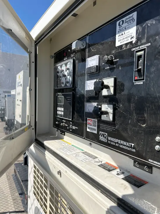 2021 Multiquip DCA70SSIU4F Diesel Generator