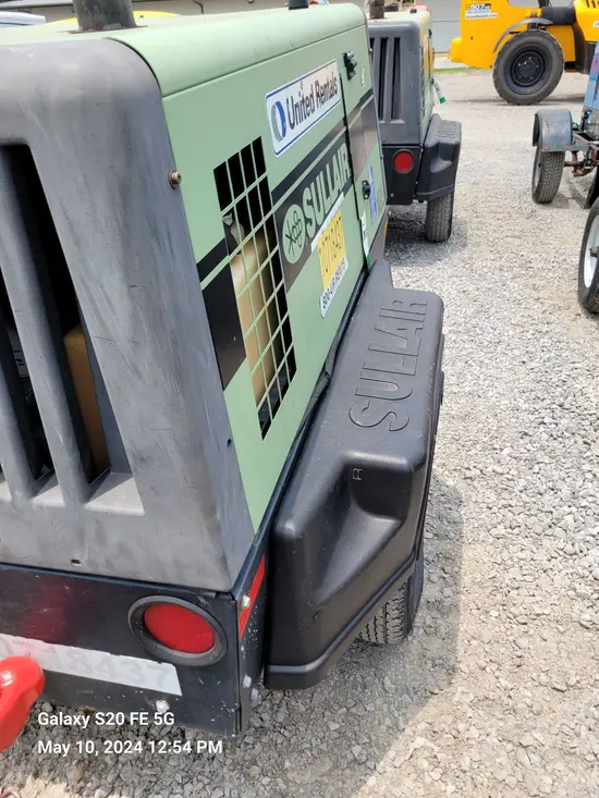 2018 Sullair 185DPQ-KU-T3 Air Compressor