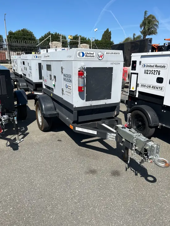 2018 Wacker Neuson G25 T4F Diesel Generator