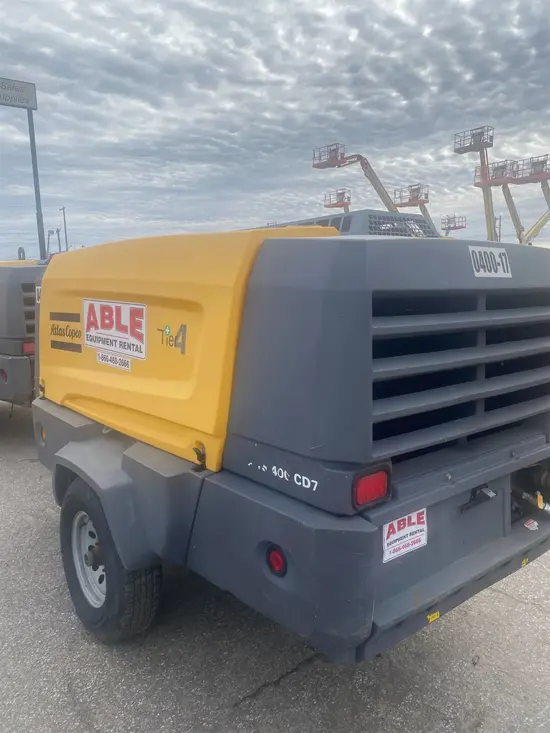 2016 Atlas Copco XAVS400 IT4 Air Compressor
