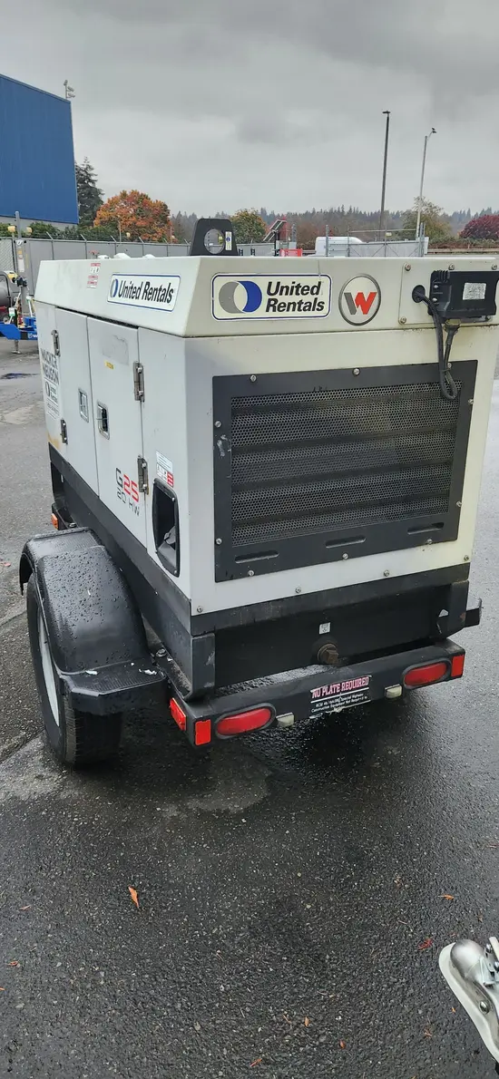 2017 Wacker Neuson G25 T4F Diesel Generator