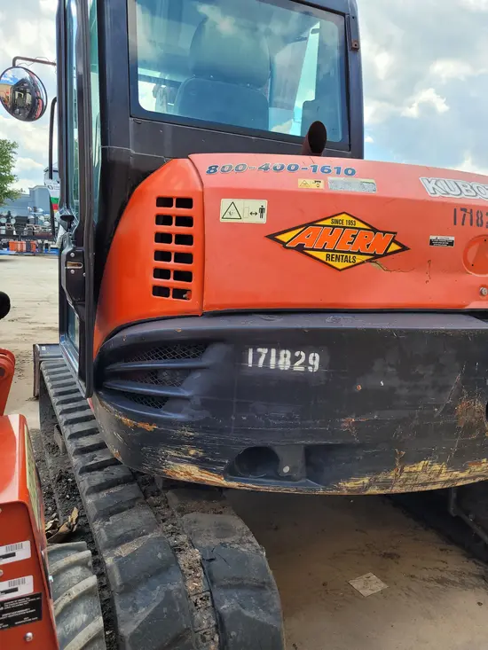 2016 Kubota KX080-4R3A Mini Excavator