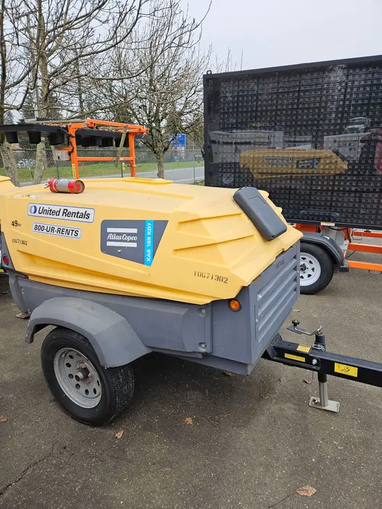2017 Atlas Copco XAS185KD7 T4F Air Compressor