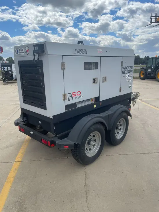 2019 Wacker Neuson G50 T4F Diesel Generator