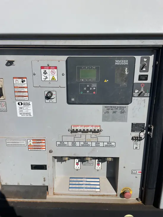 2016 Wacker Neuson G 70 Diesel Generator