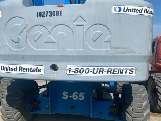 2014 Genie S-65 Boom Lift