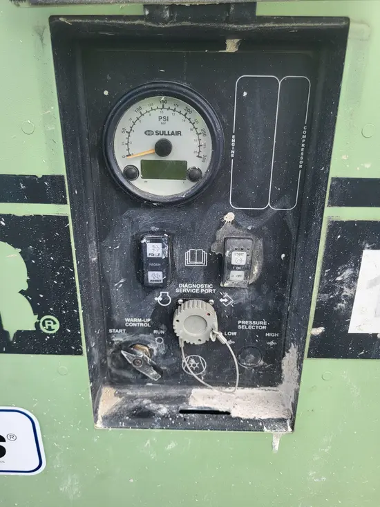 2017 Sullair 185DPQ-KU-T3 Air Compressor