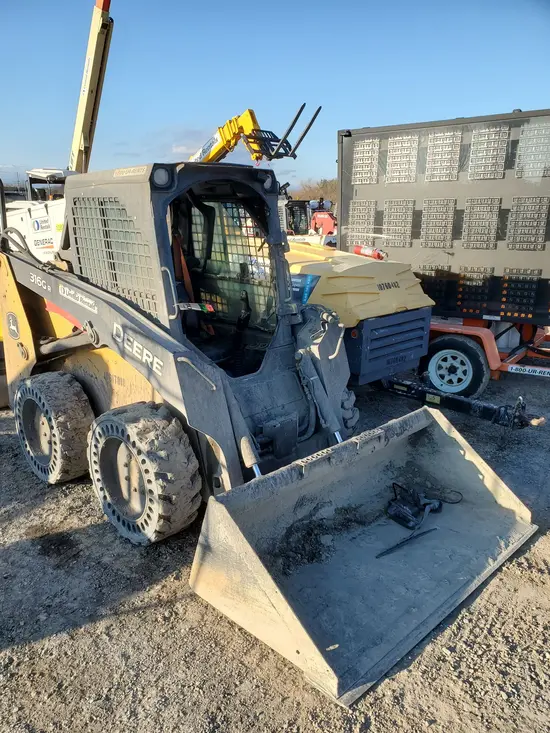 2017 John Deere 316GR Track Loader