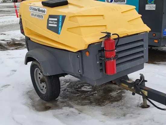 2018 Atlas Copco XAS185KD7 T4F Air Compressor
