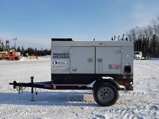 2018 Wacker Neuson G70 T3 Diesel Generator