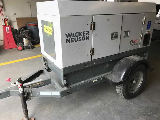 2016 Wacker Neuson G25 T4F Diesel Generator
