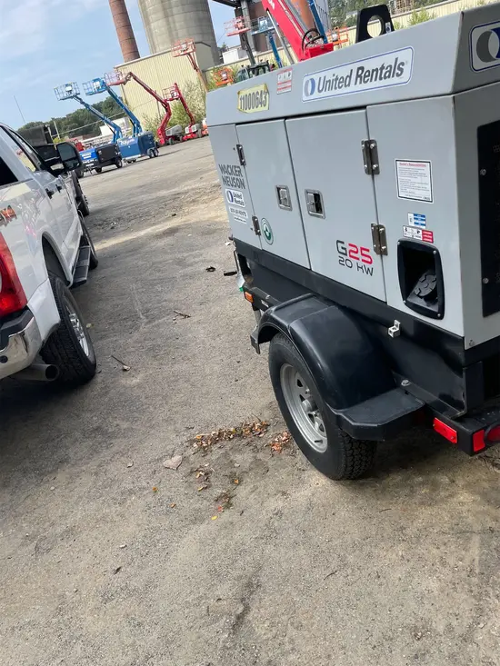 2019 Wacker Neuson G25 T4F Diesel Generator