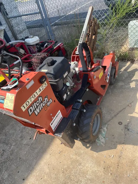 2018 Ditch Witch C14 Walk-Behind Trencher