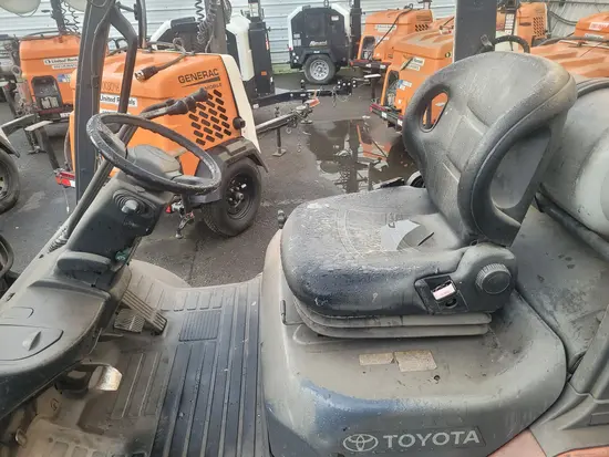 2015 Toyota 8FGU25 Warehouse Forklift