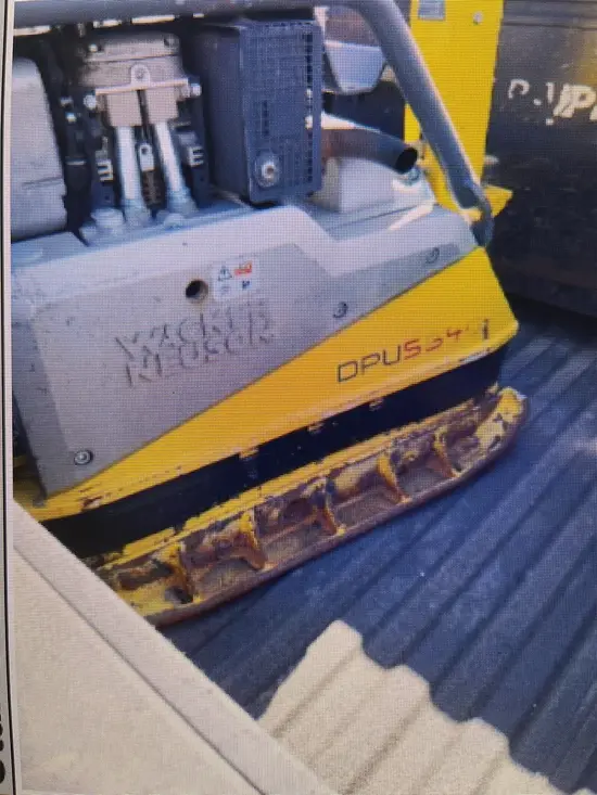 2021 Wacker Neuson DPU5545He Vibratory Plate Compactor