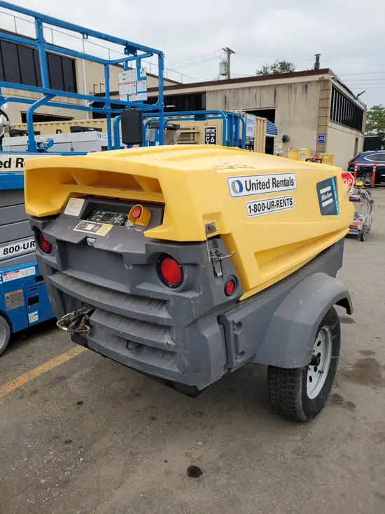 2017 Atlas Copco XAS185KD7 T4F Air Compressor