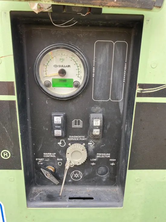 2017 Sullair 185DPQ-KU-T3 Air Compressor