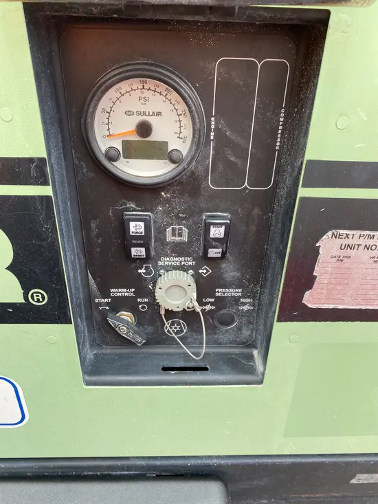 2018 Sullair 185DPQ-KU-T3 Air Compressor