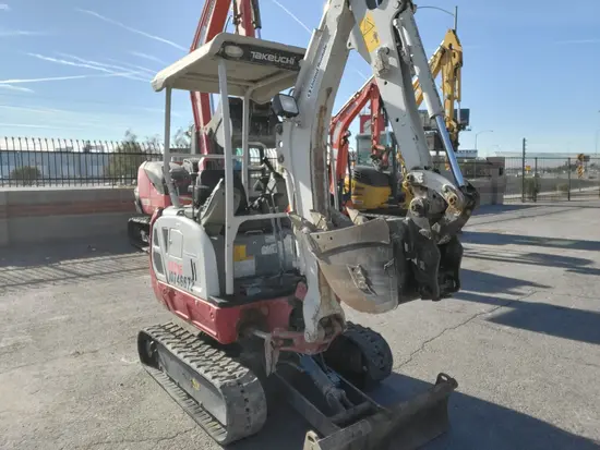2018 Takeuchi TB216 Mini Excavator