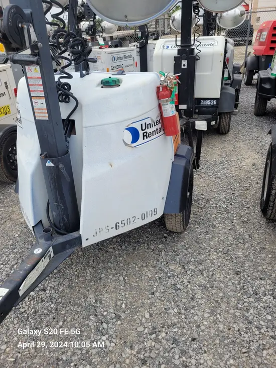 2018 Generac MLT6SM Towable Light Tower