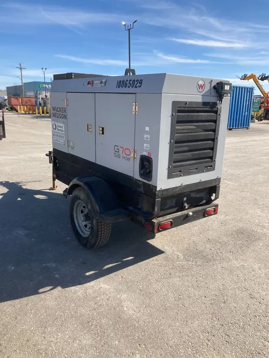 2018 Wacker Neuson G70 T3 Diesel Generator