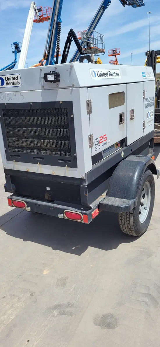 2018 Wacker Neuson G25 T4F Diesel Generator